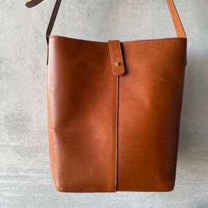 Jenni Kayne Leather Bucket Bag